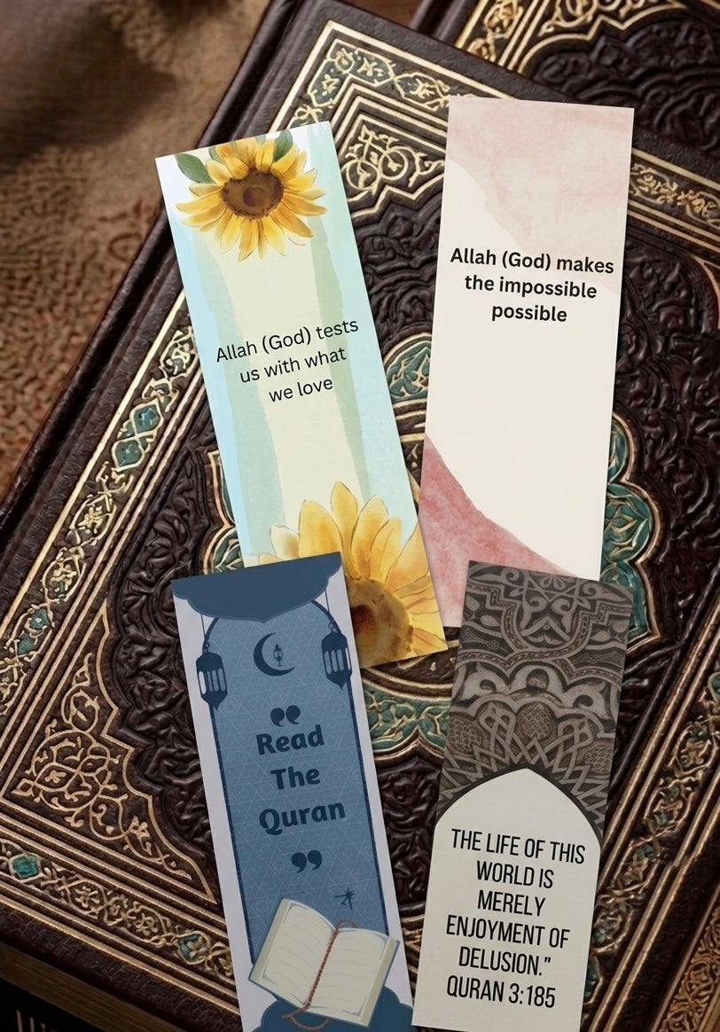 Daily Faith Bookmarks (Set of 4)