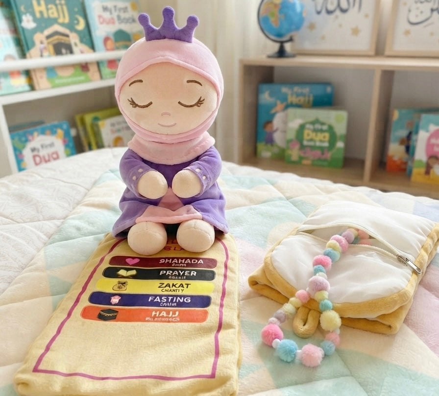 My First Plush Prayer Mat & Learning Cushion