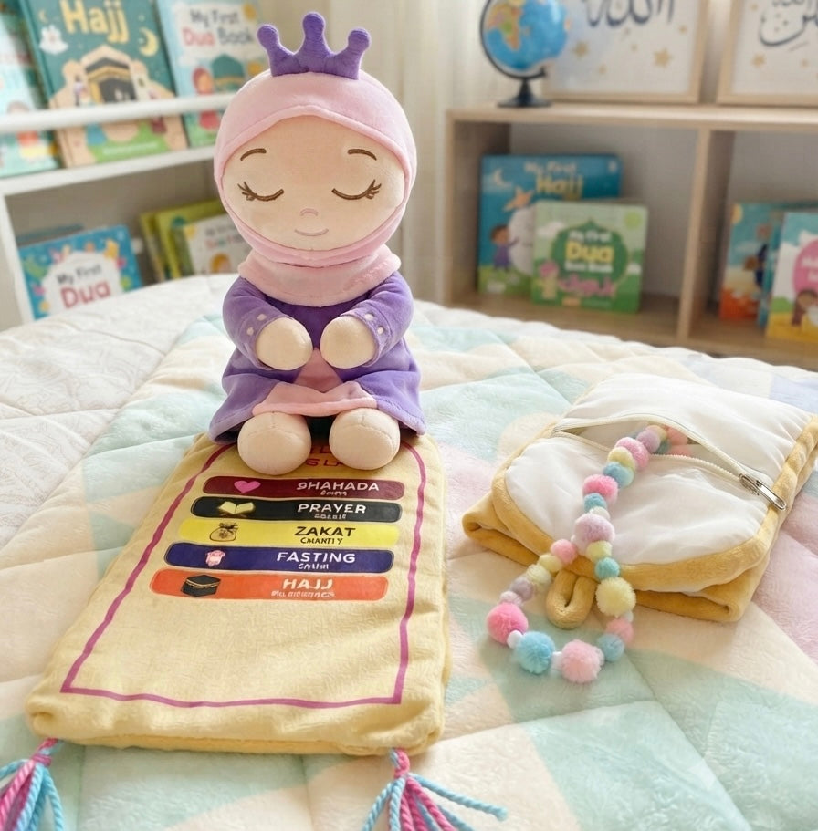 My First Plush Prayer Mat & Learning Cushion